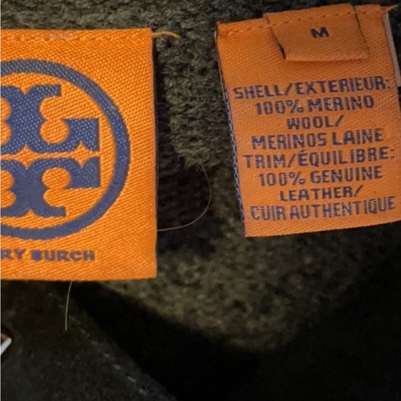 Tory Burch Black Quilted Coat - Picture 3 of 3